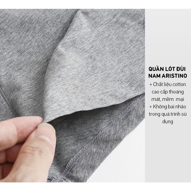 Sịp ĐÙI ARISTINO COTTON  ABX03707 ĐỦ SIZE