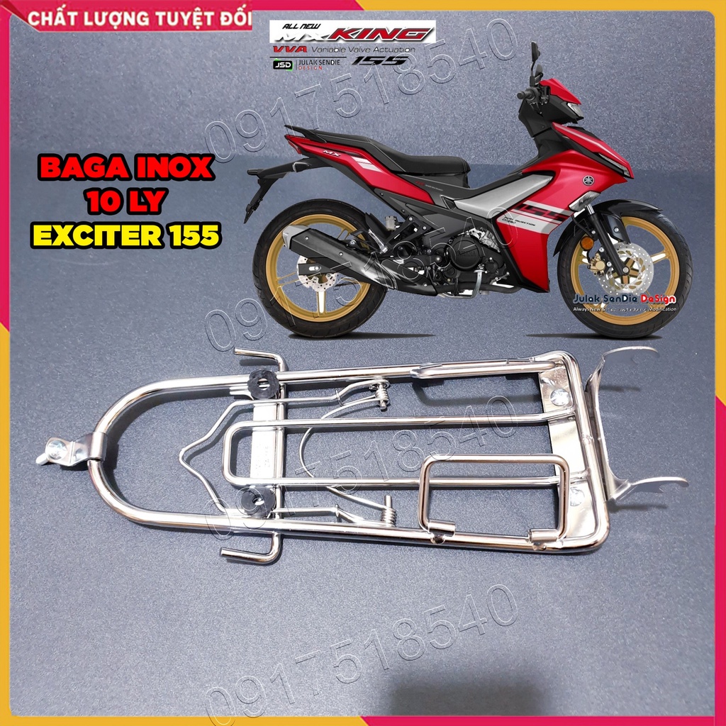 Baga 10 ly iNox Exciter 155 ( Ex 155 vva ) Ảnh thật Sp