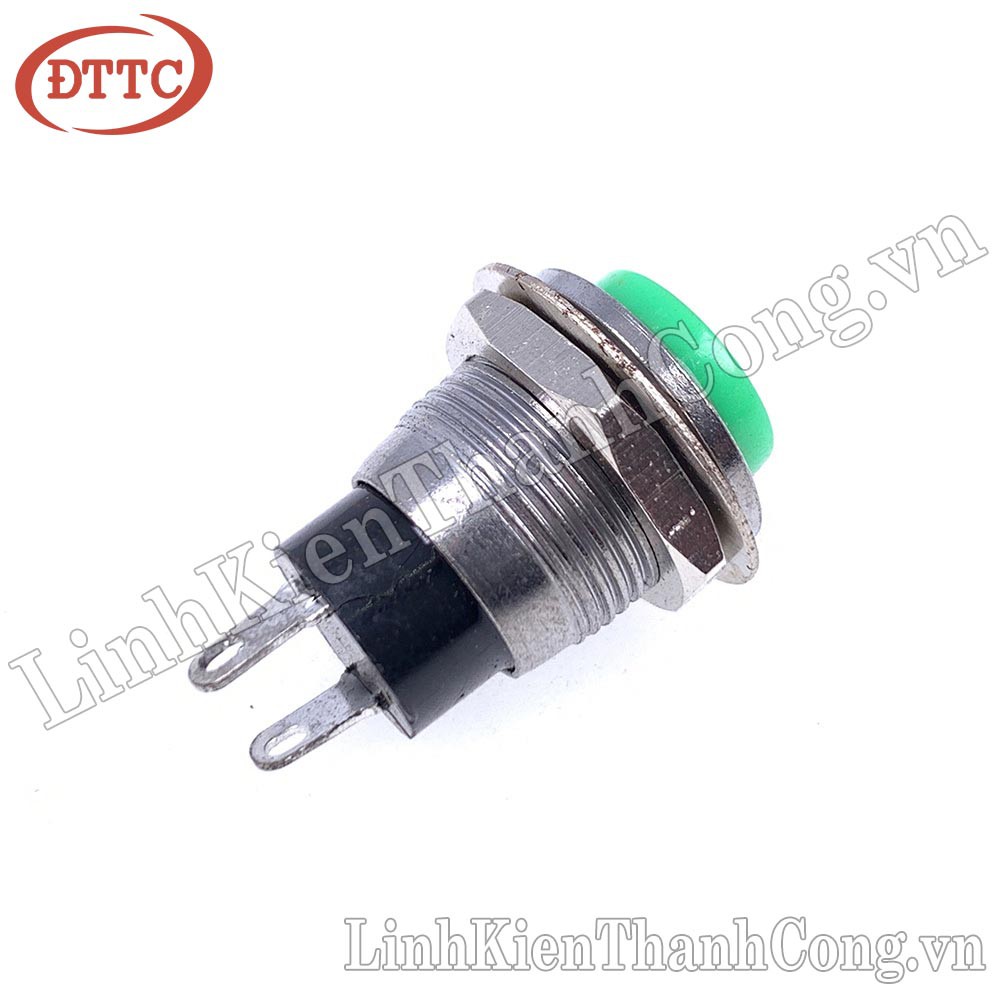 Nút Nhấn Nhả DS-318 12mm Xanh Đỏ
