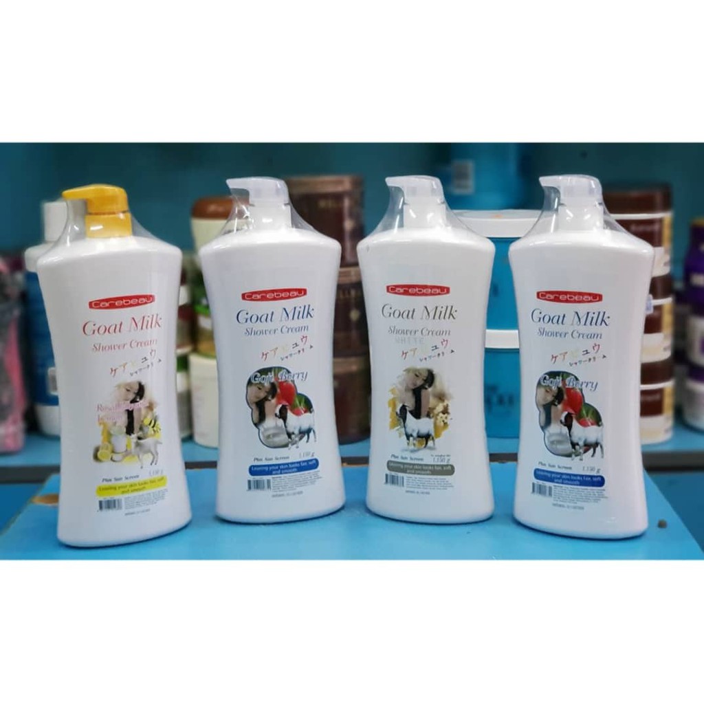 SỮA TẮM DE TRẮNG DA GOAT MILK CHĨNH HÃNG [Sữa tắm E 100 với tinh chất sữa dê kết hợp với tinh chất hoa hồng và vitamin ]