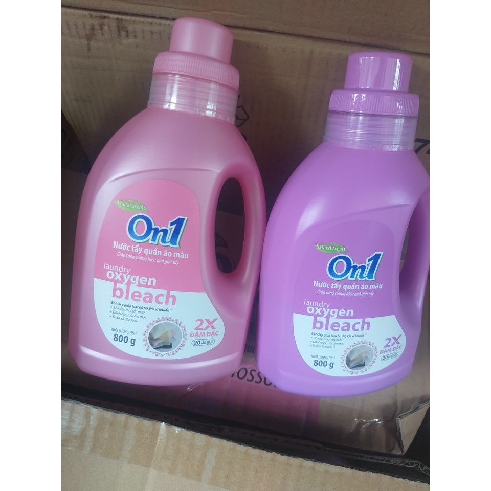 Nước tẩy quần áo màu On1 800g