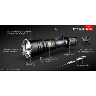 Đèn Pin Klarus XT12GT