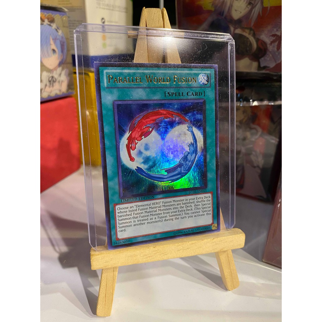 Lá bài thẻ bài Yugioh Parallel World Fusion – Ultra Rare - Tặng bọc bài nhựa bảo quản