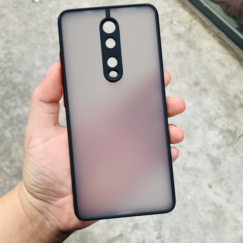 Redmi K20 Mi 9T / Pro K20pro ốp lưng nhám viền màu chống sốc cho Điện thoại Xiaomi