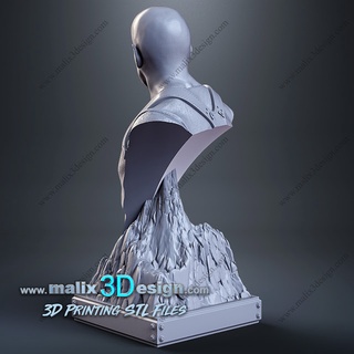 File in  3D mô hình JOHN MCCLANE ( DIE HARD ) - Bust