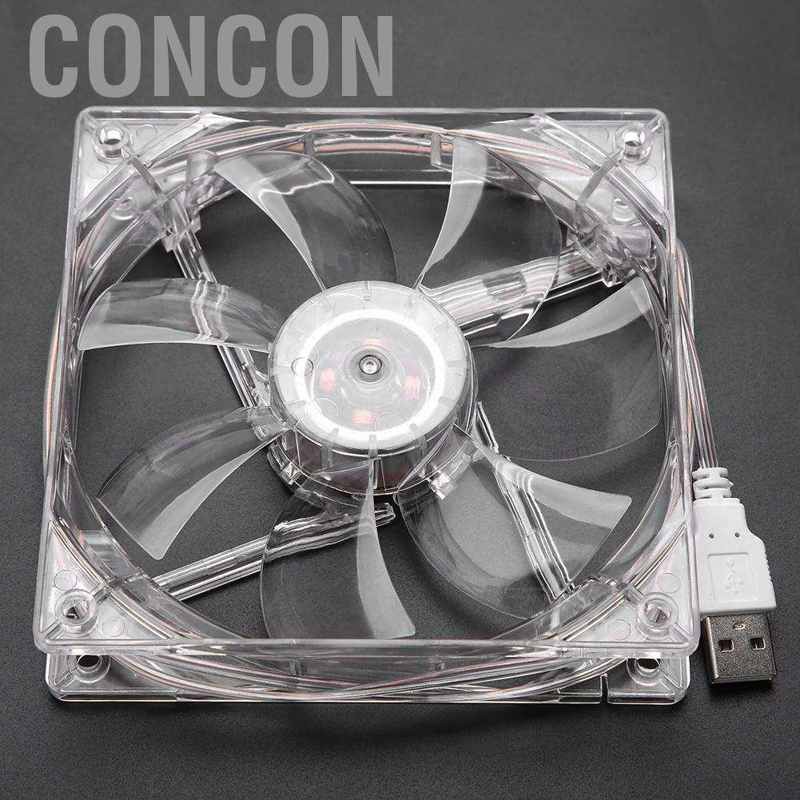 Quạt Tản Nhiệt Đèn Led 5v Usb 28cfm 12cm