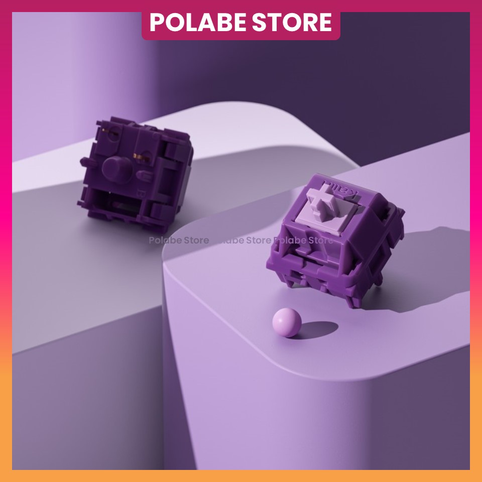 Công tắc KAILH PURPLE POTATO tactile switch công tắc bàn phím - Polabe Store
