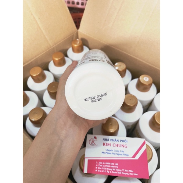 Combo 2 Chai Thuốc Uốn Nóng Và Dập Tóc Siêu Sóng Lavox Nano Complex 500ml x2