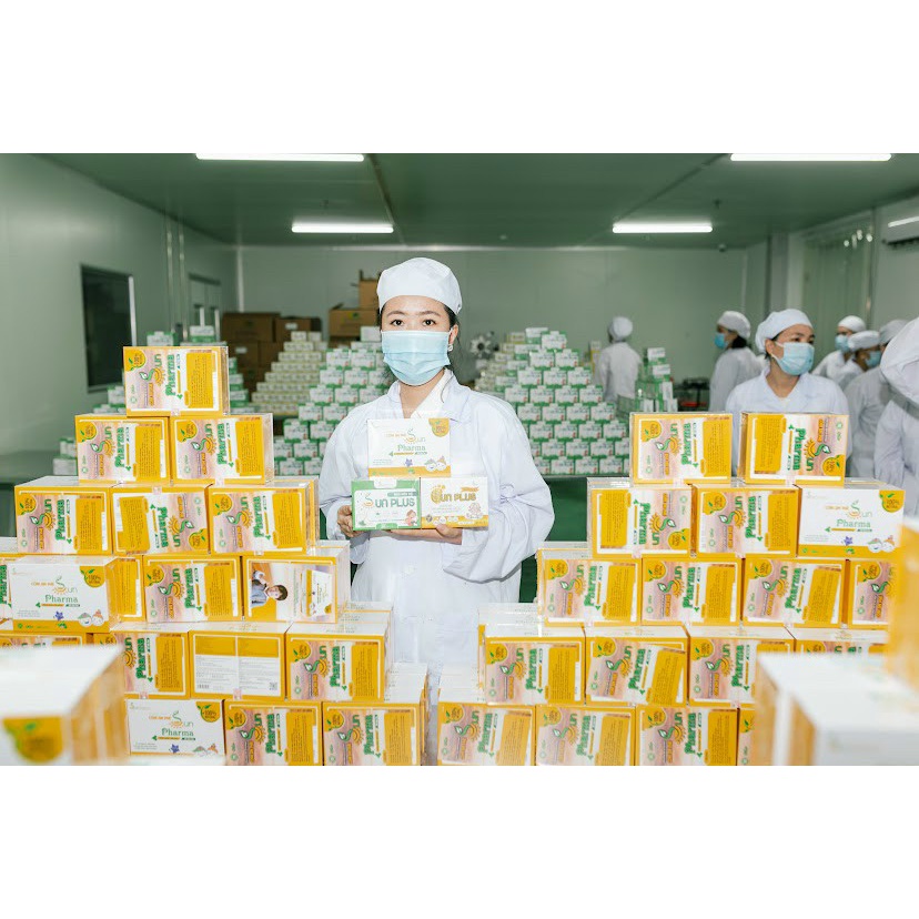 Cốm An Phế SUNPLUS hết ho, tiêu đờm hộp 30 gói