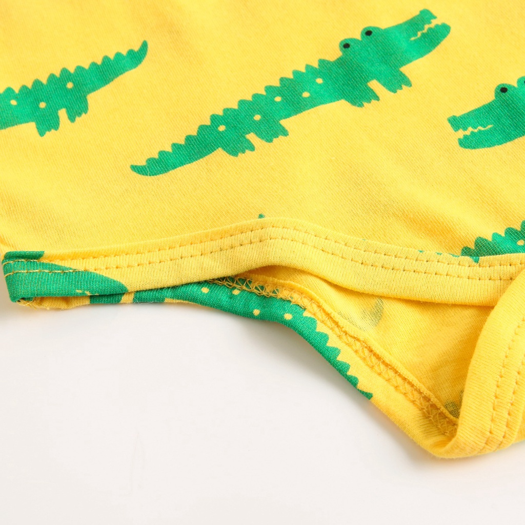 Áo Liền Quần Sanlutoz Họa Tiết Hoạt Hình Mùa Hè Cho Bé Sơ Sinh