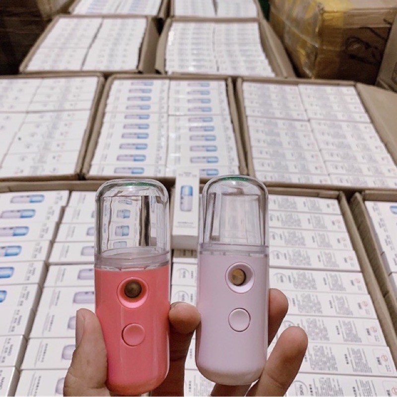 MÁY XÔNG MẶT PHUN SƯƠNG CẦM TAY XỊT KHOÁNG NANO