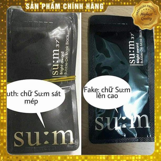 [HÀNG CAO CẤP] Sum 37  Mặt Nạ Sủi Bọt Thải Độc Dưỡng Trắng, Làm Sạch Phù Hợp Cho Mọi Loại Da.