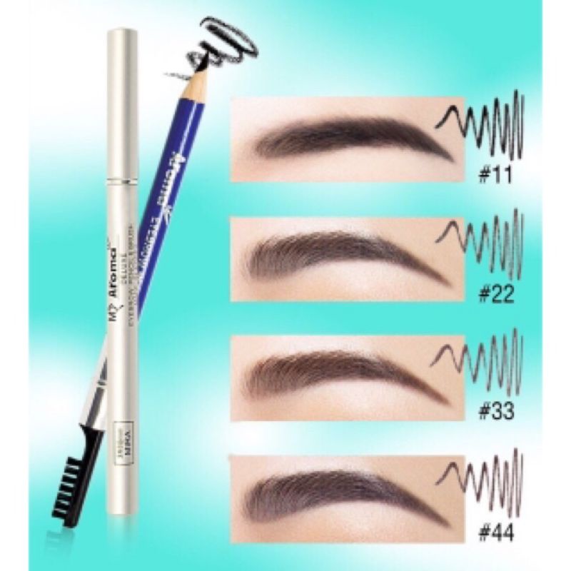 Chì vẽ chân mày Aroma mira eyebrow pencil loại xịn