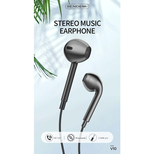 Tai nghe Sendem V10 chân 3.5mm phiên bản cổ điển