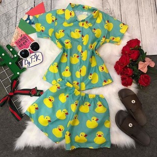 pijama vịt vàng