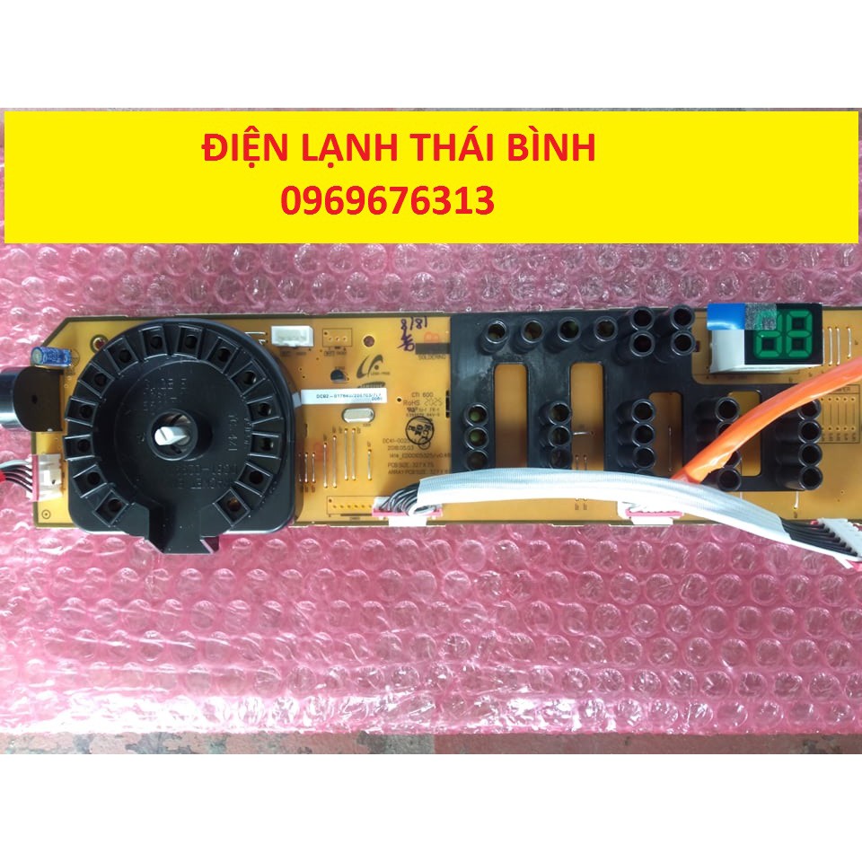 bo mạch hiển thị máy giặt samsung cửa ngang led đơn