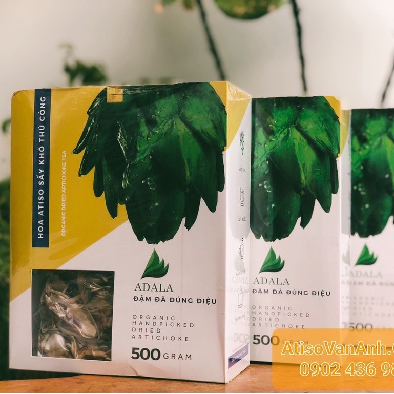 Trà Hoa Atiso Khô Đóng Hộp 500Gr, , Hàng Chuẩn Ngon, vị ngọt thanh dễ uống, phù hợp với tất cả mọi người