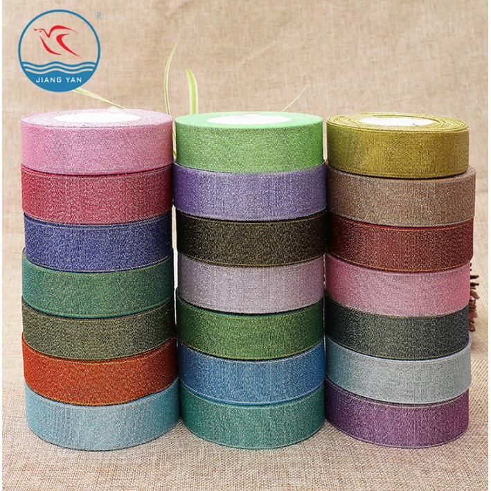 Dây voan màu dây ruy băng trang trí cây thông, trang trí giáng sinh