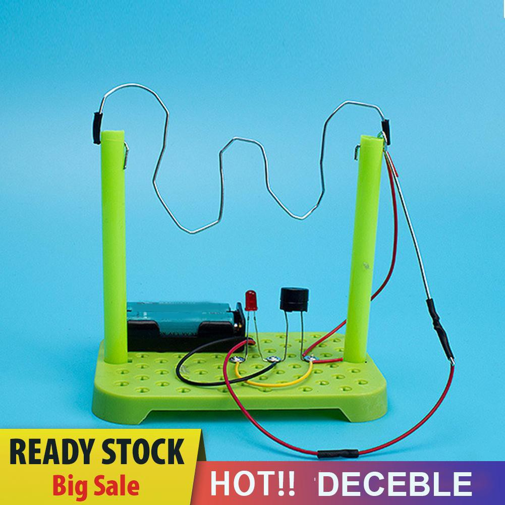 Pop It Fidget Đồ chơi DIY Circuit Kit Physical Scientific Experiment Kids Educational Đồ chơis Random