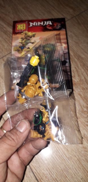 Lắp ráp 1 hộp LegoNinja có 2 nhân vật 91042 bằng nhựa ABS