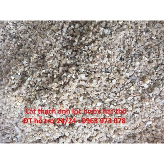 Combo 5 kg cát thạch anh lọc nước hạt thô