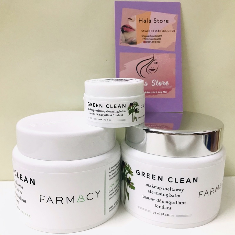 Farmacy ✨ Sáp tẩy trang Green Clean Makeup Removing Cleansing Balm
