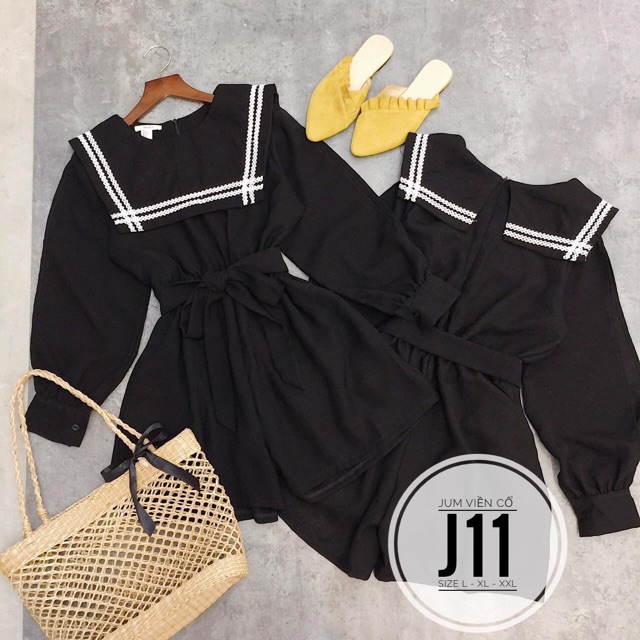 Bigsize Jum viền cổ J11