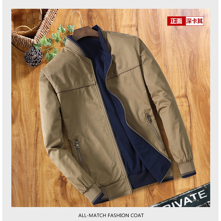 áo kaki bomber 2 lớp | BigBuy360 - bigbuy360.vn