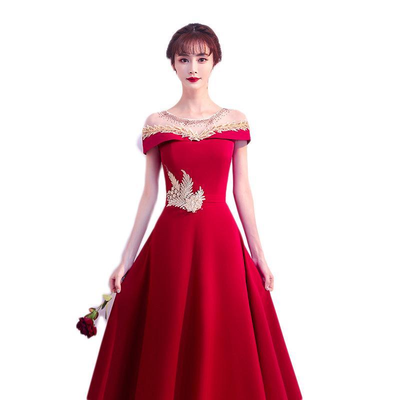 Đầm Dự Tiệc Dáng Dài Thiết Kế Thanh Lịch Thời Trang Cao Cấp