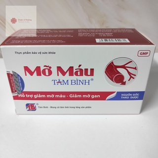 Mỡ máu tâm bình - hỗ trợ giảm mỡ máu, giảm cholesterol