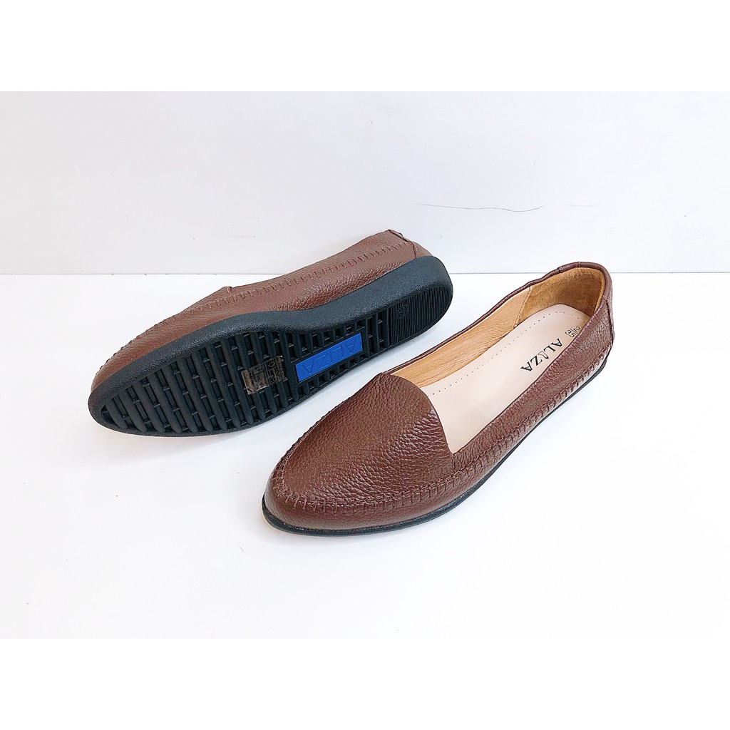 Aliza - Giày bệt da bò đế kếp 0011B | BigBuy360 - bigbuy360.vn