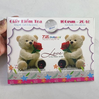 Hộp giấy kiểm tra 20tờ