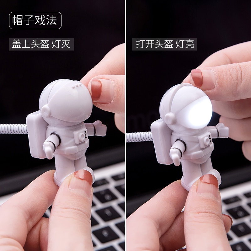 Đèn Led Usb Hình Nhà Du Hành Vũ Trụ