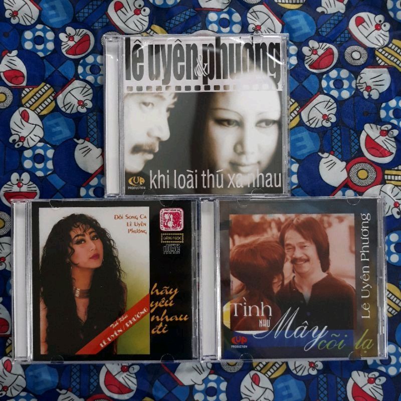 Bộ 3 cd Lê Uyên Phương phono