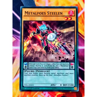 [ Đậu Phộng ] Thẻ Bài Yugioh Pen Metalfoes Steelen  - Common