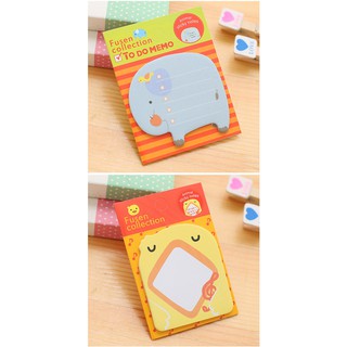 Giấy note động vật xinh xắn ( 20 tờ)
