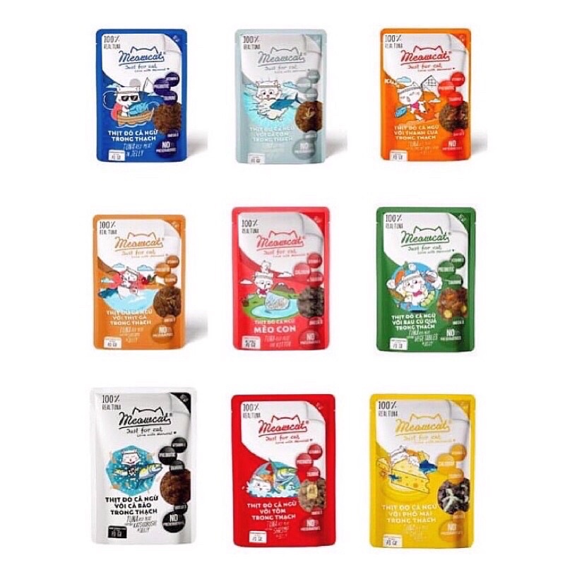 Pate meowcat cho meo gói 70g