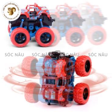 Xe quái xế baby bus, xe ô tô địa hình buggy, monster truck, cho bé học phân biệt màu sắc