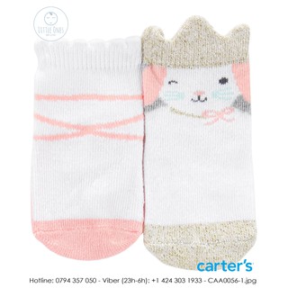 SET 3 ĐÔI VỚ BÉ GÁI Carter's nhập Mỹ - Princess