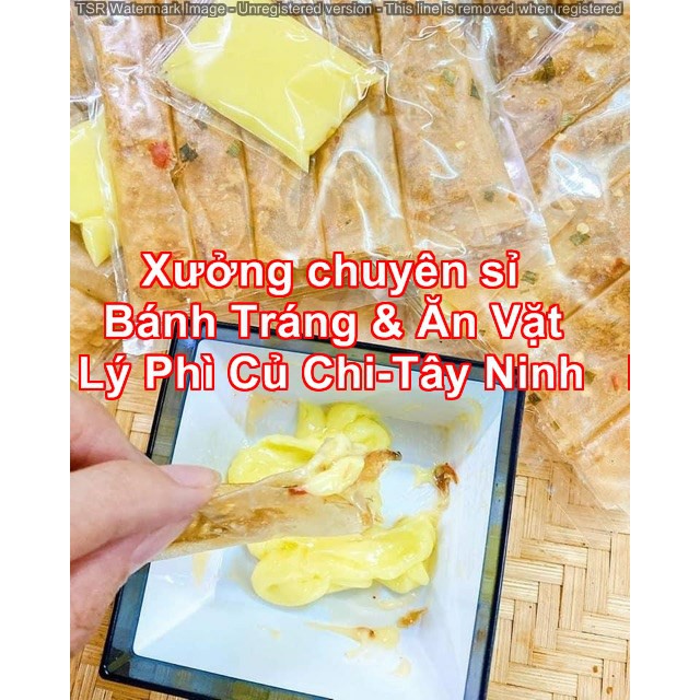 BÁNH CUỐN DẺO HÀNH PHI CHẤM BƠ
