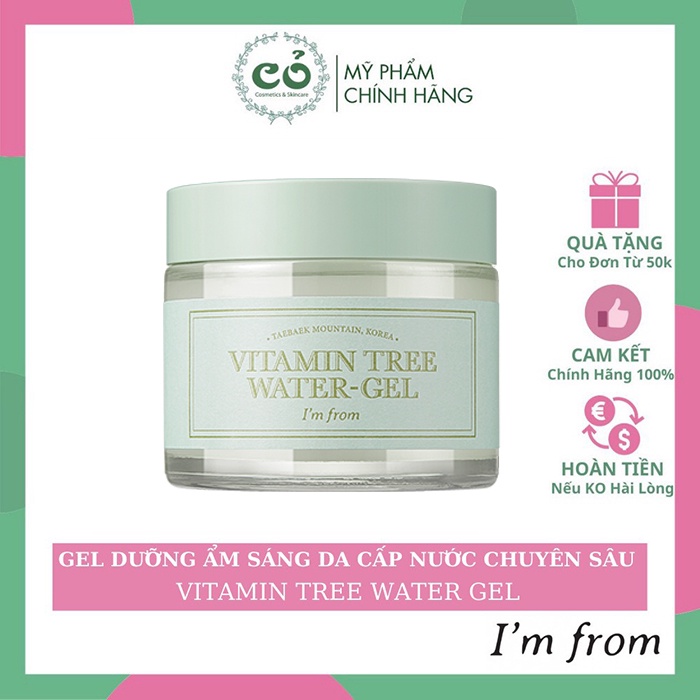 [Mã SKAMPUSHA8 giảm 8% đơn 300K] Kem Dưỡng Ẩm Trắng Da Cấp Nước Chuyên Sâu Vitamin Tree Water Gel