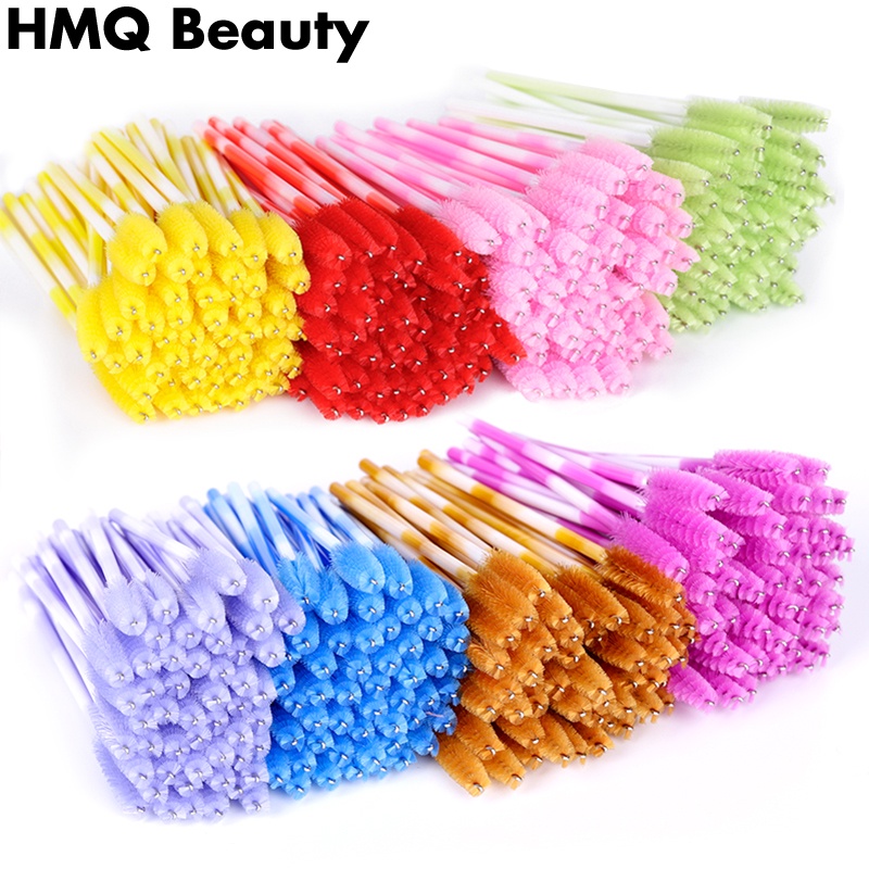 Lông mi 50/100 với một ứng dụng Mascara cầu vồng Lông mi mở rộng lông mi mỹ phẩm