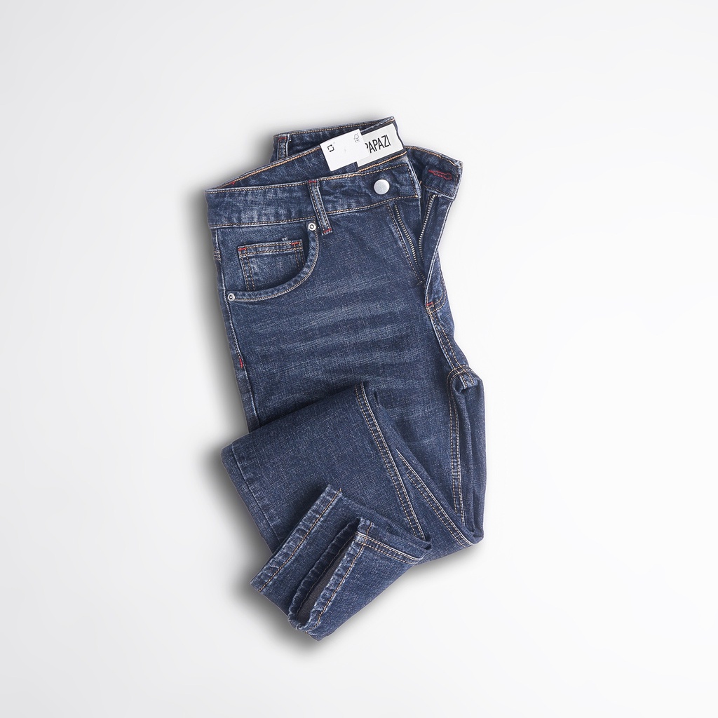 𝐐𝐮𝐚̂̀𝐧 𝐉𝐞𝐚𝐧𝐬 dài trơn - Quần bò nam co giãn dễ phối đồ, phong cách 2021 - Thời trang nam PAPAZI | BigBuy360 - bigbuy360.vn