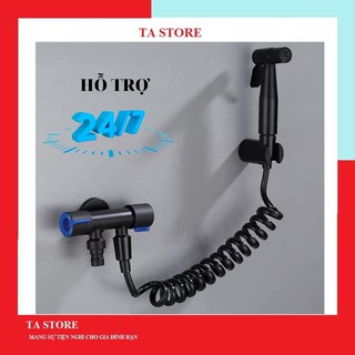 Vòi xịt vệ sinh bồn cầu toilet TATAMO Inox 304 siêu mạnh vòi sịt vệ sinh thông minh