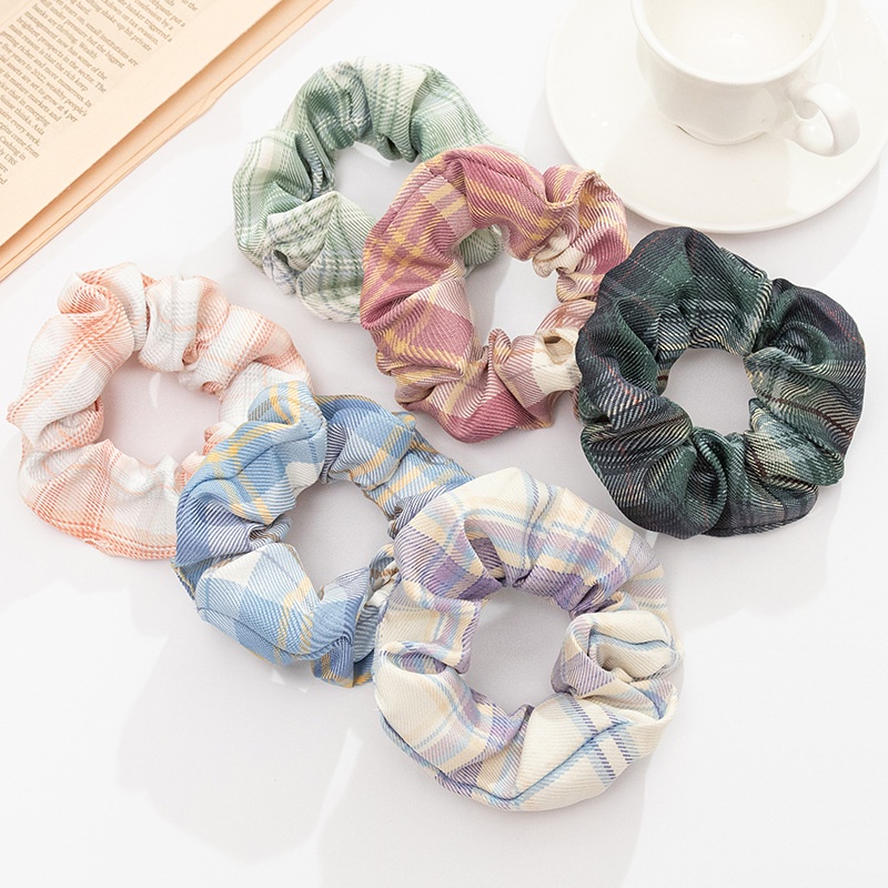 Dây scrunchies cột tóc đeo tay xinh xắn dễ thương mẫu ngẫu nhiên Indie.chic