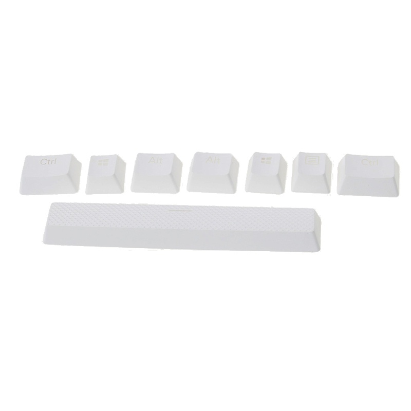 Utake 8 keys/Pack 6.5u Space Bar PBT Keycaps Double Shot Keycaps For Corsair STRAFE K65 K70 K95 Mechanical Keyboard Keycap