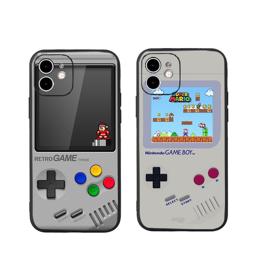 Ốp Lưng Iphone Cạnh Vuông Box Game , BVC Iph6/6plus/6s/6splus/7/7plus/8/8plus/x/xs/11/12/pro/13/promax- Sencase