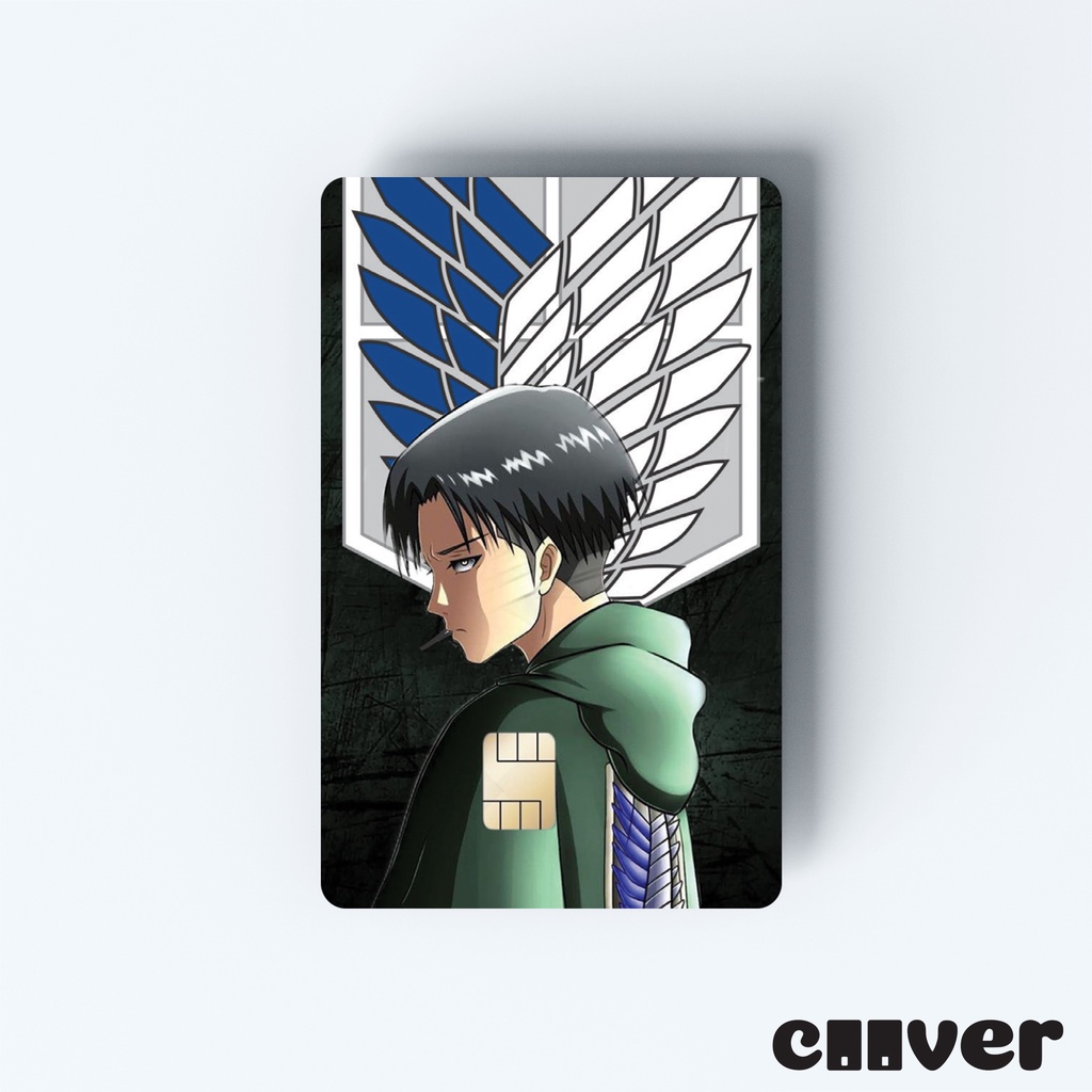 ATTACK ON TITAN2 - Miếng dán thẻ FREESHIP – Miếng dán thẻ ngân hàng/thẻ ATM, thẻ chung cư, thẻ thang máy, thẻ gửi xe,...