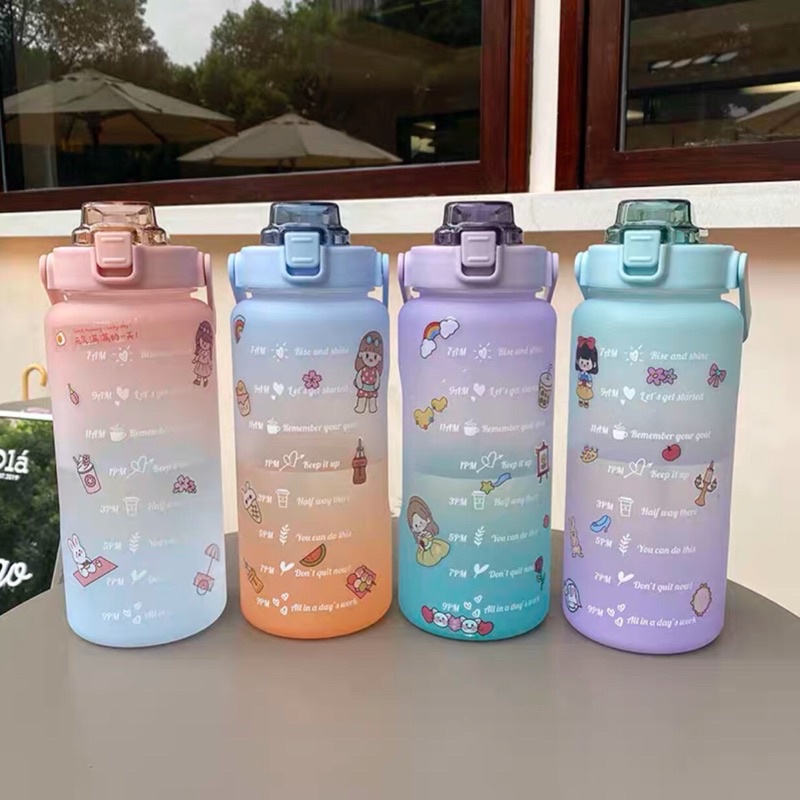Bình nước 2 vạch - hàng nội địa tiêu chuẩn 2L
