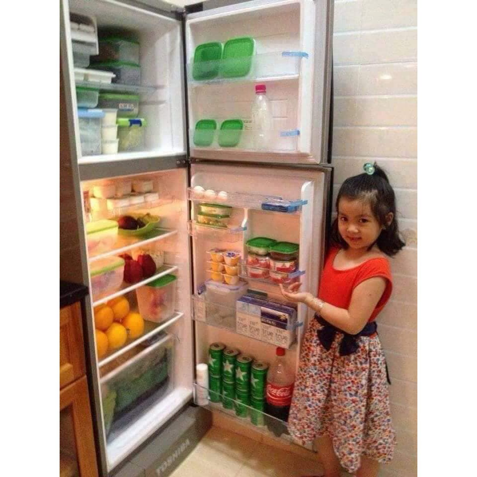 Hộp nhựa đựng thực phẩm hộp bảo quản thực phẩm to có nắp đậy đựng thức ăn, rau củ, hoa quả combo 17 hộp MiibooShi SE1452